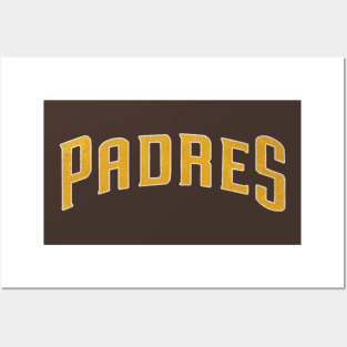 diego padres vintage Posters and Art